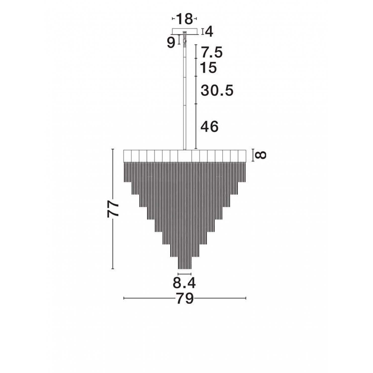 Подвесной светильник Nova Luce REVIA 9186994