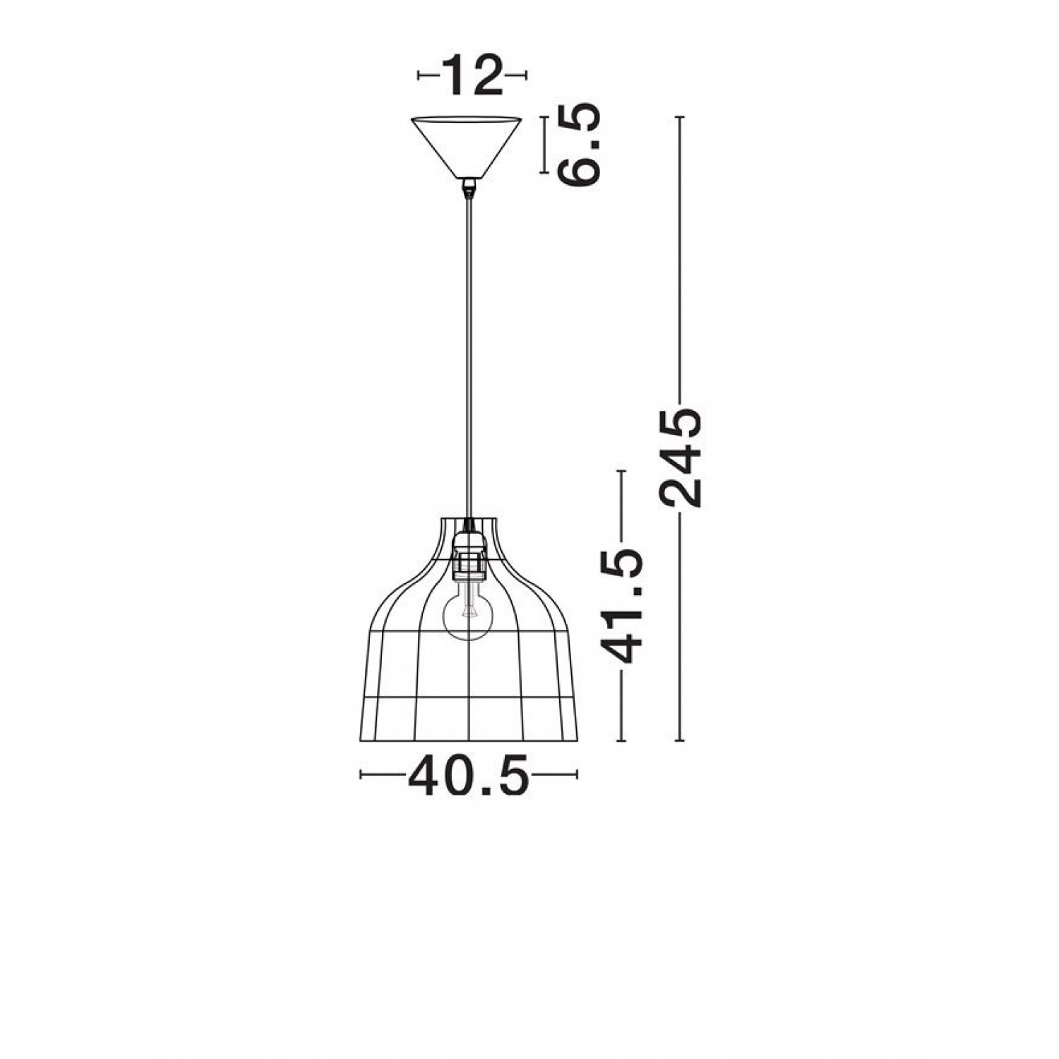 Подвесной светильник Nova Luce SOLITA 9586656