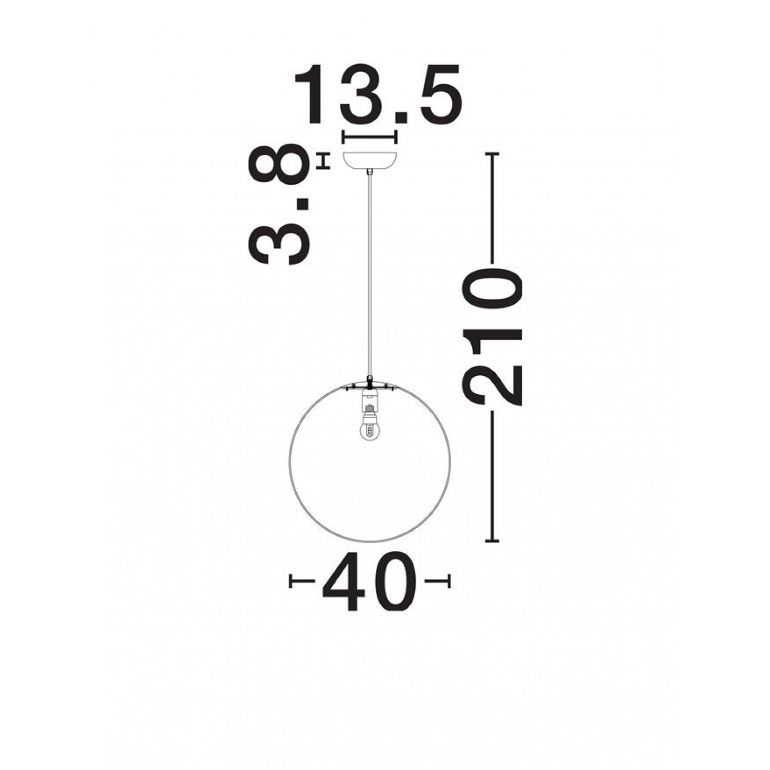 Подвесной светильник Nova Luce WABI 9070621
