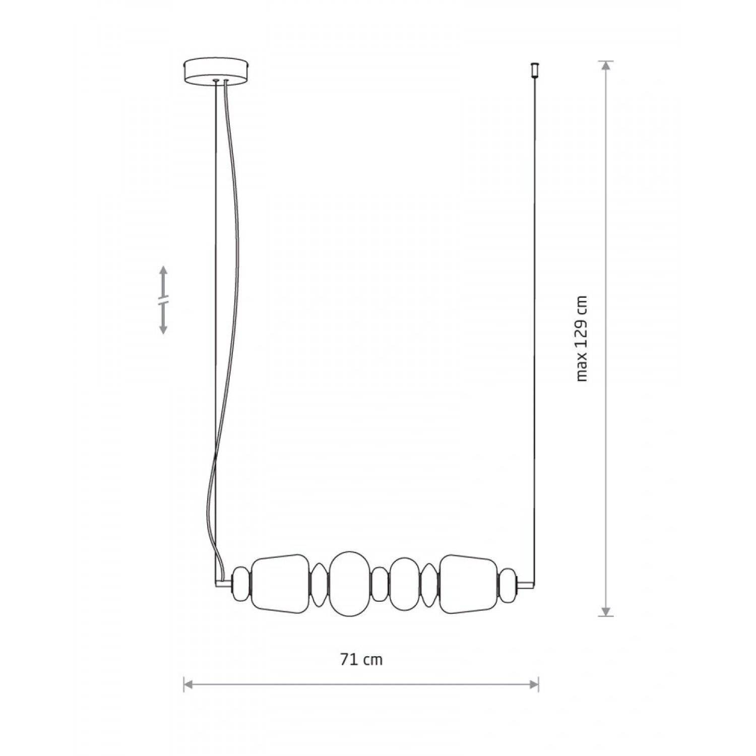 Подвесной светильник Nowodvorski Ceramic 11700