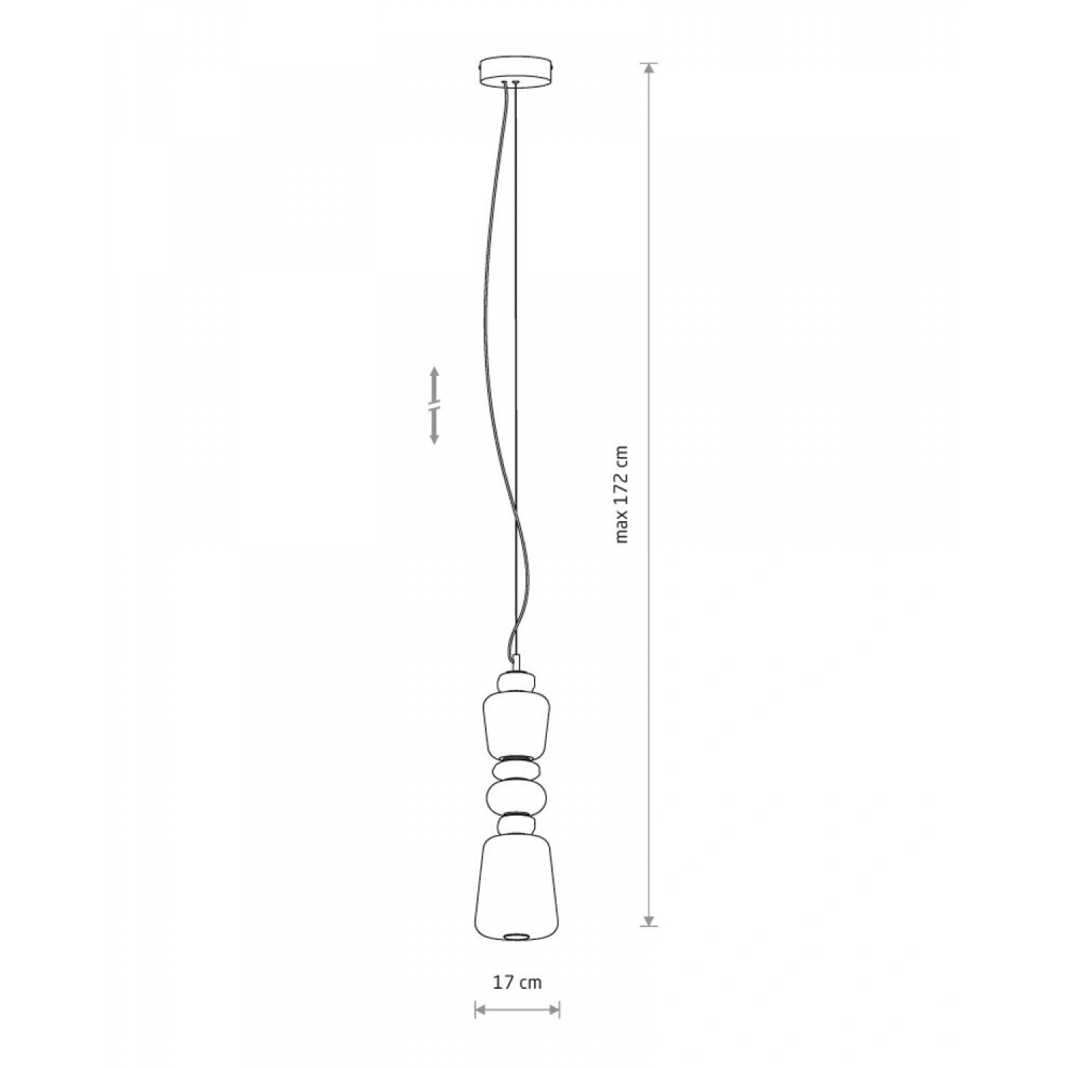 Подвесной светильник Nowodvorski Ceramic 11701