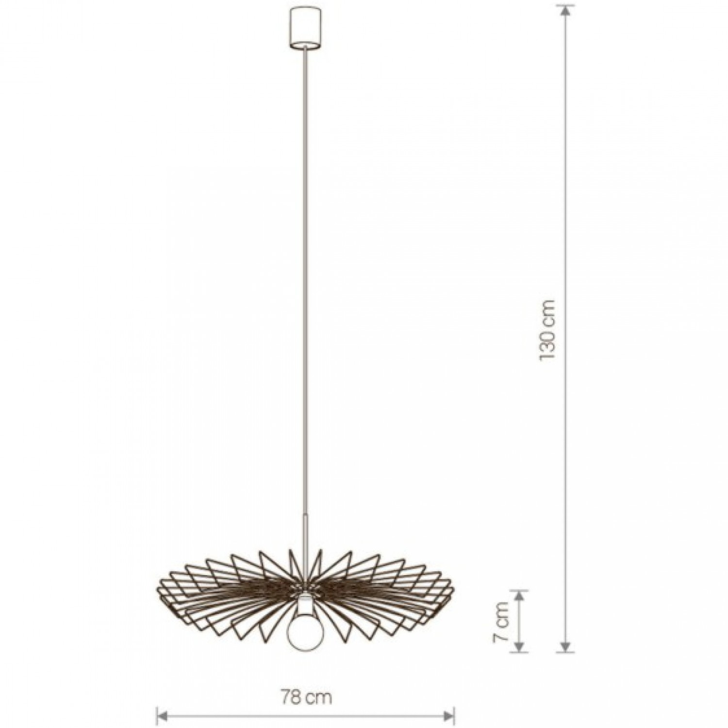 Подвесной светильник Nowodvorski UMBRELLA 8873