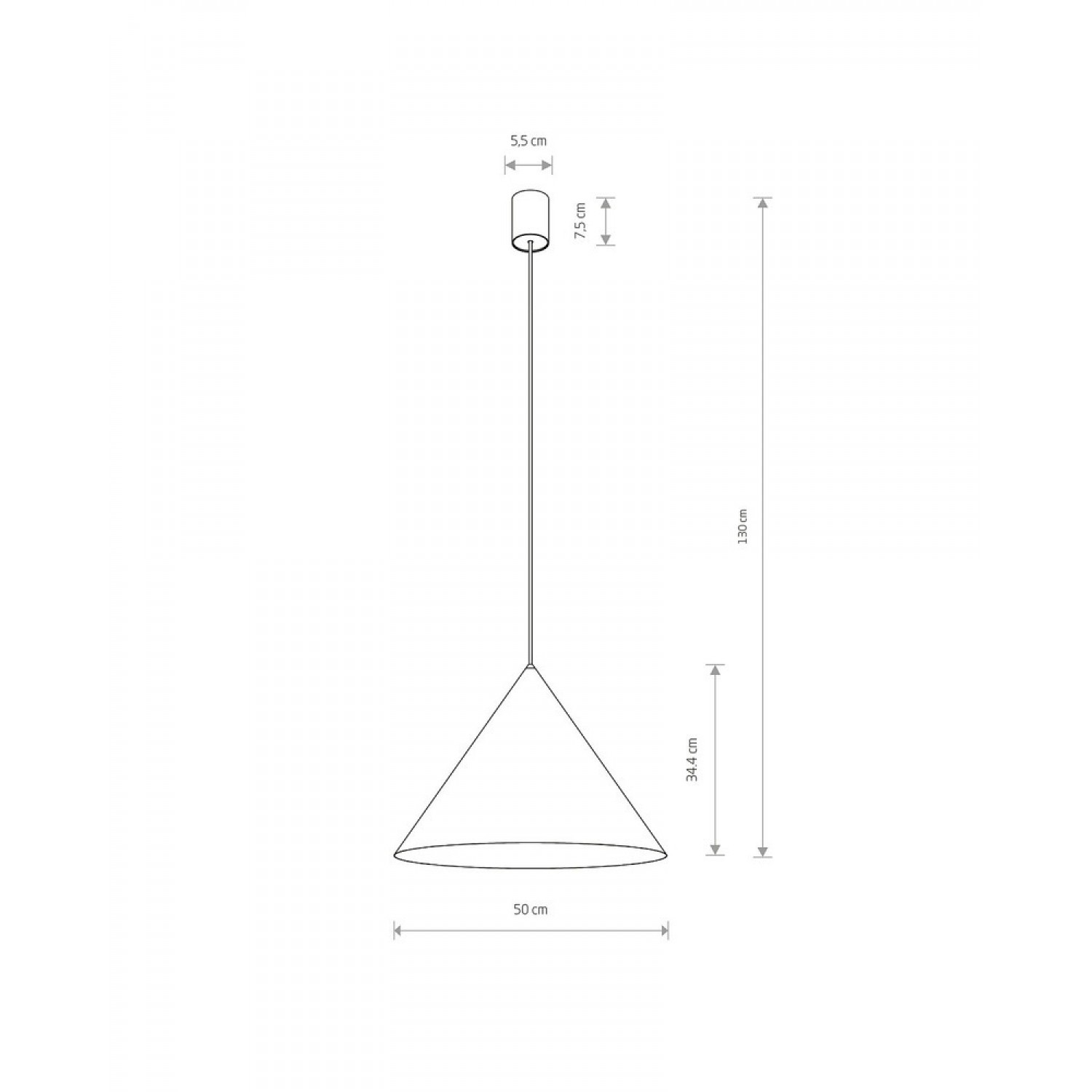 Подвесной светильник Nowodvorski Zenith L GU10 Umbra Gray 10873