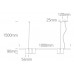 Подвесной светильник ONE Light  63146A/BBS