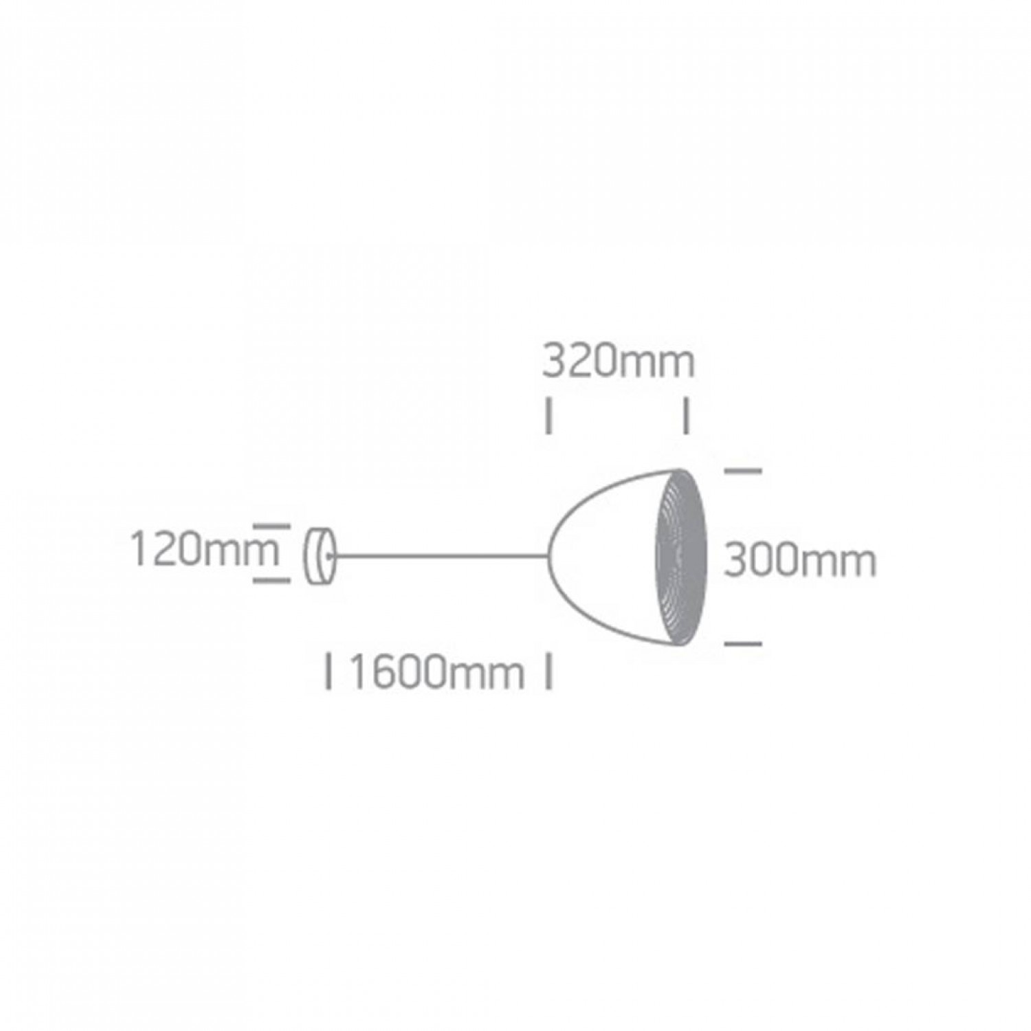 Підвісний світильник ONE Light Bowl Shade Pendant Range 63016A/B/BS