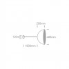Підвісний світильник ONE Light Bowl Shade Pendant Range 63022/B/BS alt_image