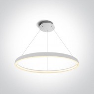 Підвісний світильник ONE Light LED Pendant Rings 63050/W