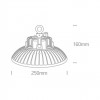 Підвісний світильник ONE Light The Industrial IP65 LED UFO Range 63100N/C alt_image