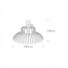 Підвісний світильник ONE Light The Industrial IP65 LED UFO Range 63200N/C alt_image