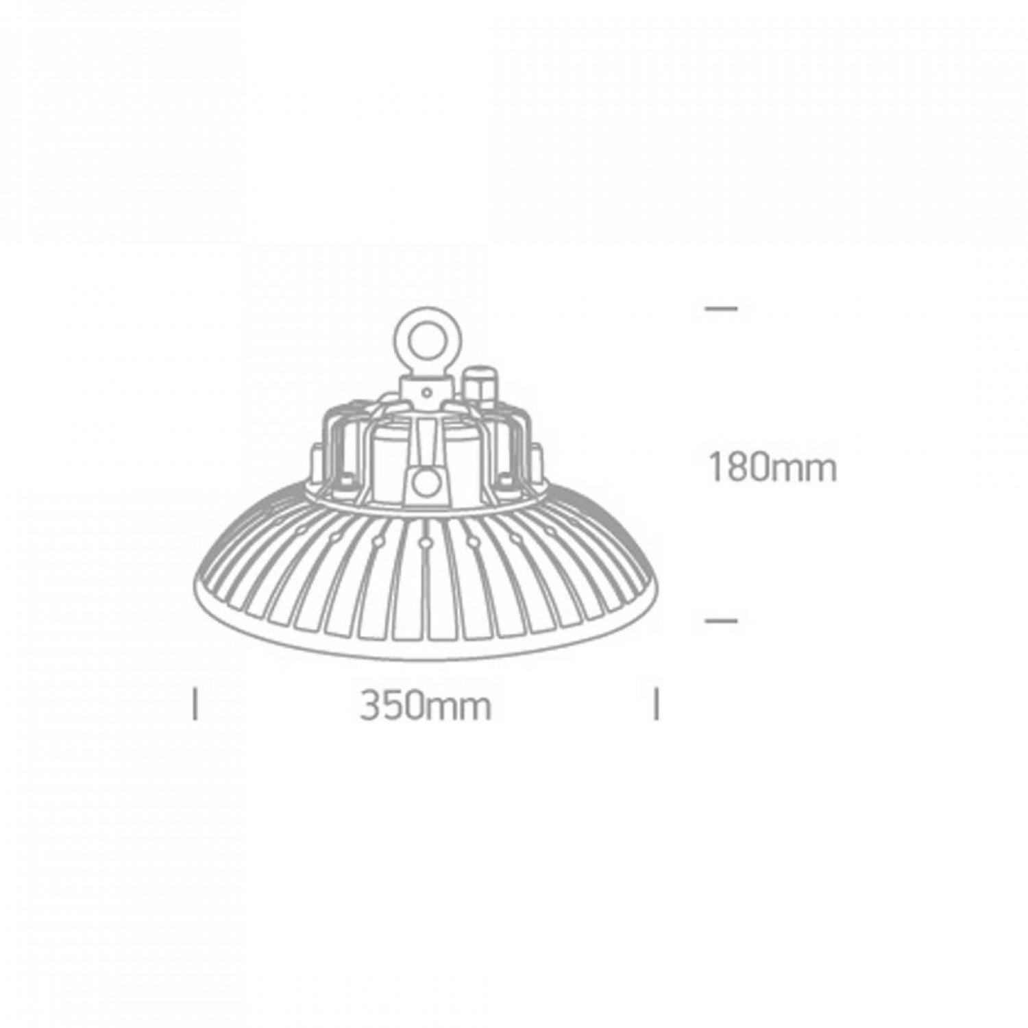 Подвесной светильник ONE Light The Industrial IP65 LED UFO Range 63200N/C