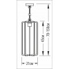 Подвесной светильник Pikart frame 3237-1 alt_image