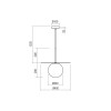 Подвесной светильник Redo Plato 01-2731 фото 2 Подвесной светильник Redo Plato 01-2731 alt_image
