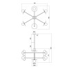 Подвесной светильник Redo Plato 01-2733 фото 2 Подвесной светильник Redo Plato 01-2733 alt_image