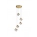 Подвесной светильник SearchLight Cuboid 33640-5SB