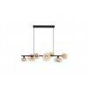Подвесной светильник SearchLight Sunbeam 24123-7BK фото 2 Подвесной светильник SearchLight Sunbeam 24123-7BK alt_image