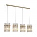 Подвесной светильник SearchLight Swizzle 55620-4CP