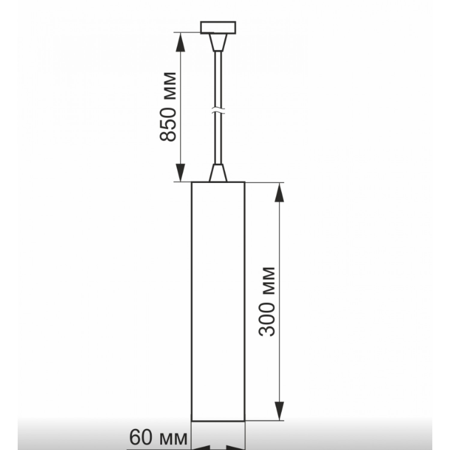 Подвесной светильник videx 10W 4100K VL-SP-10034W