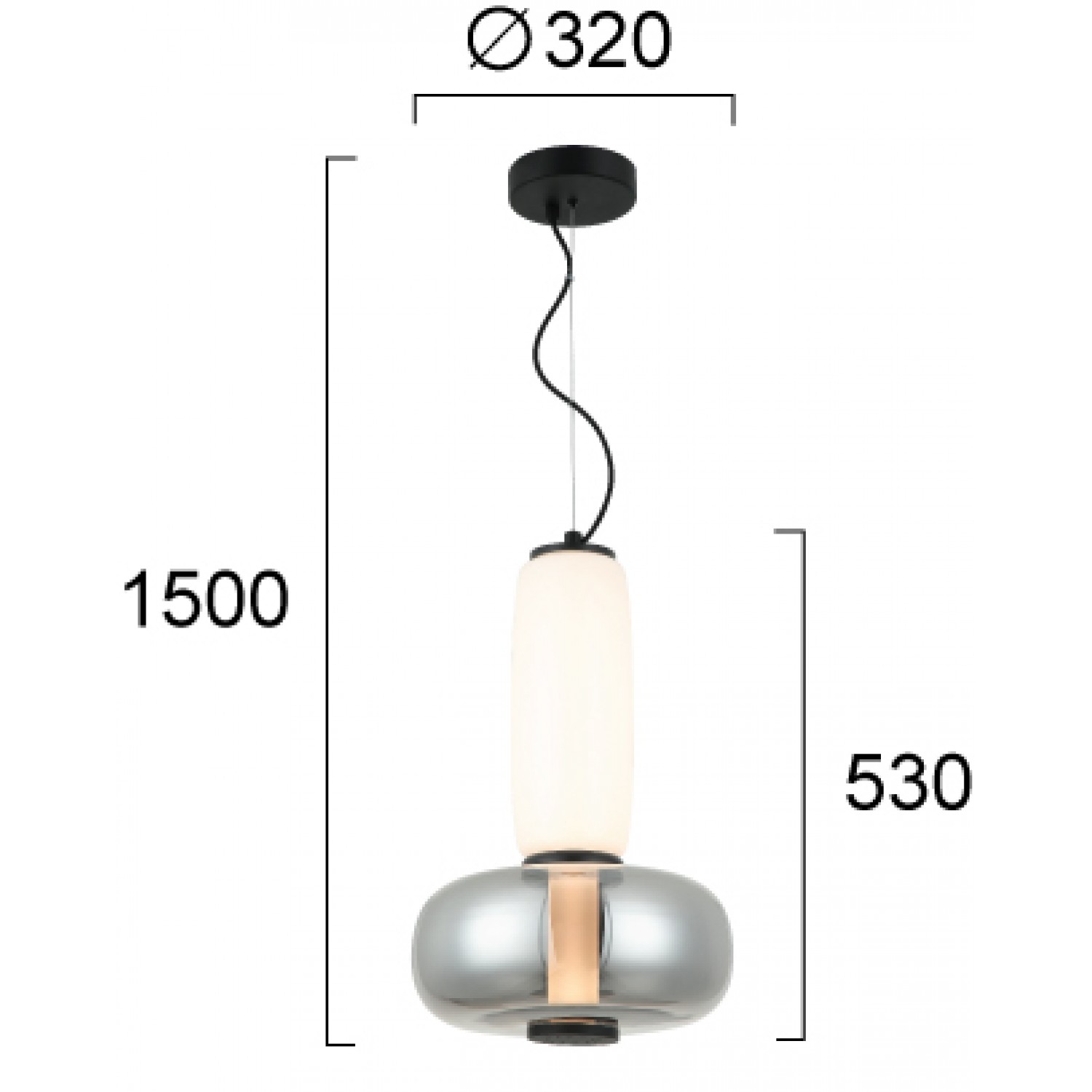 Подвесной светильник VIOKEF Lighting Avery 4302500