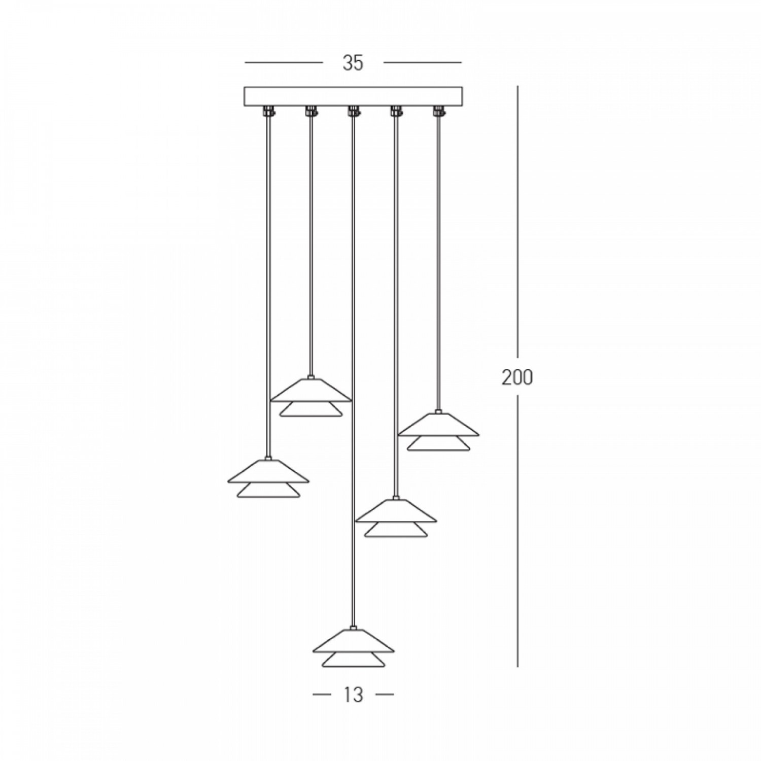 Подвесной светильник ZAMBELIS Lights 25453