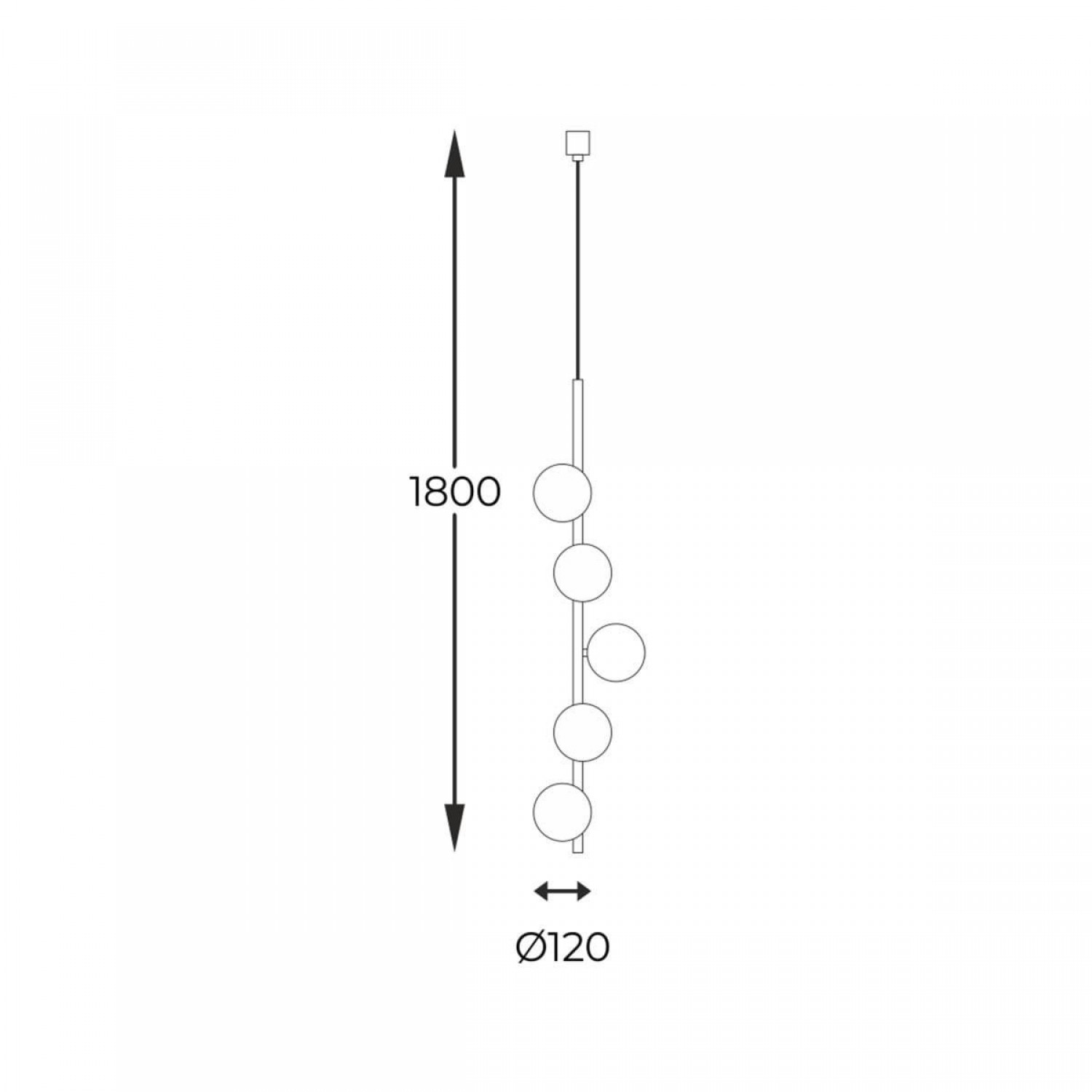 Подвесной светильник Zuma Line ALI 5648