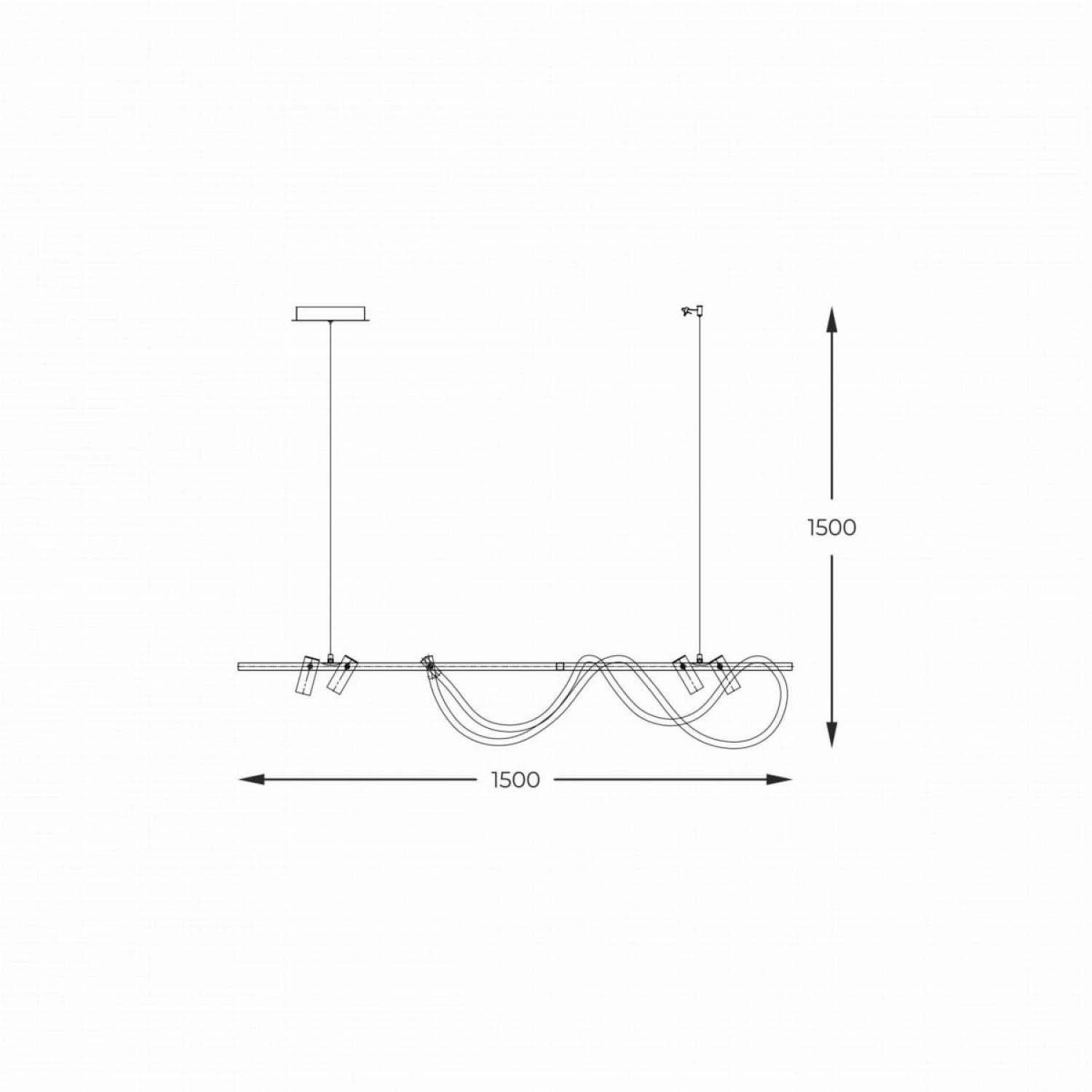 Подвесной светильник Zuma Line BALBO 2200277L