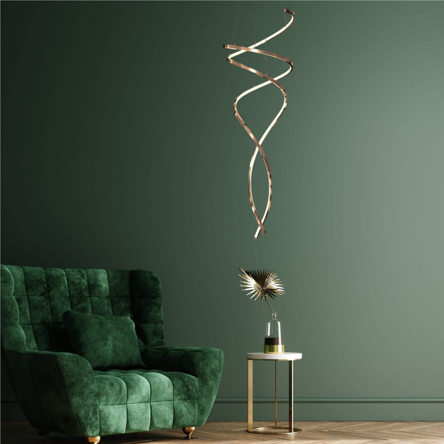 Подвесной светильник Zuma Line BALBO MD3127-2M-3GT