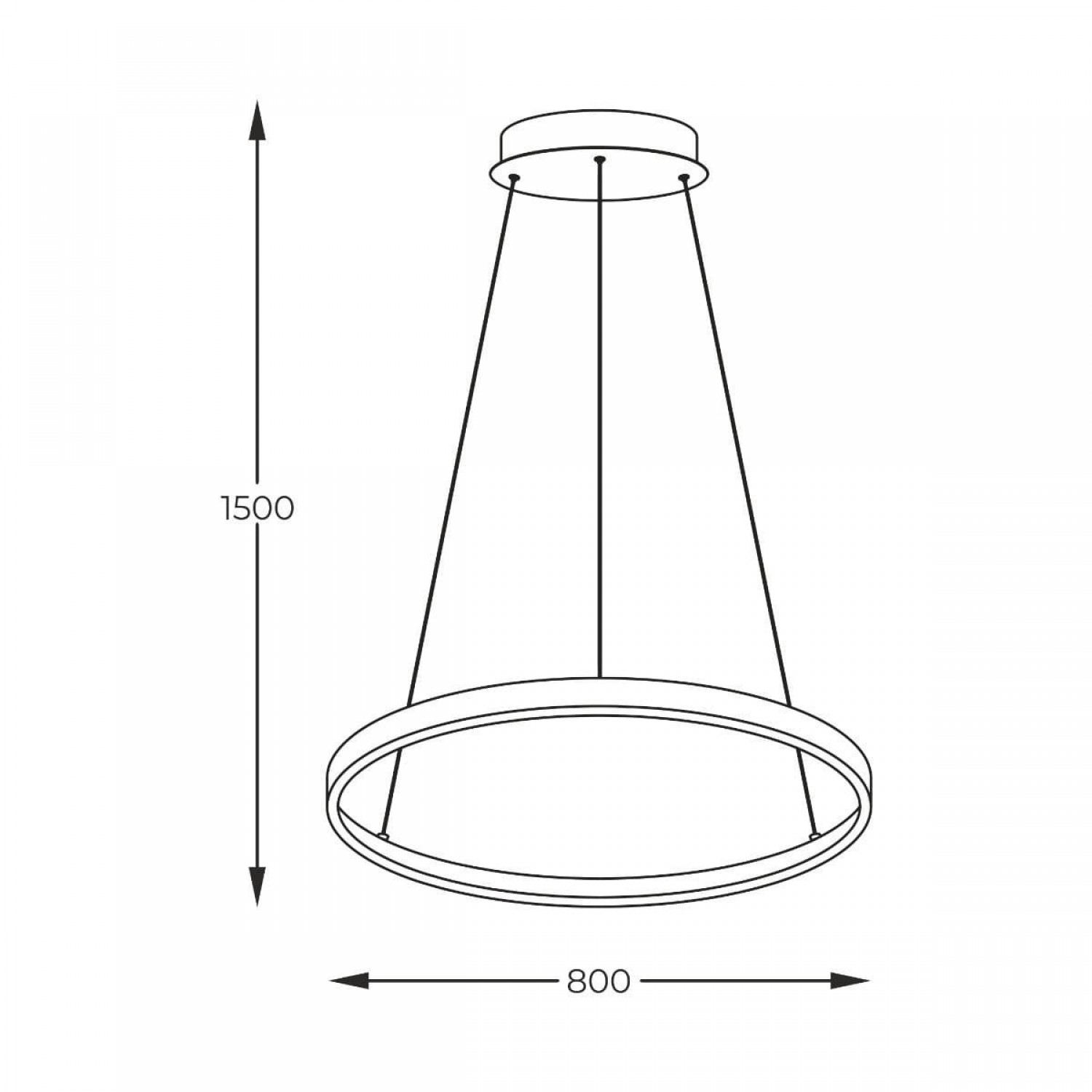 Подвесной светильник Zuma Line BRENO 2023201-GD80