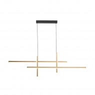 Подвесной светильник Zuma Line EDGE 22008P-BKGD