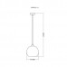 Підвісний світильник Zuma Line Gloss RLD93015-1A