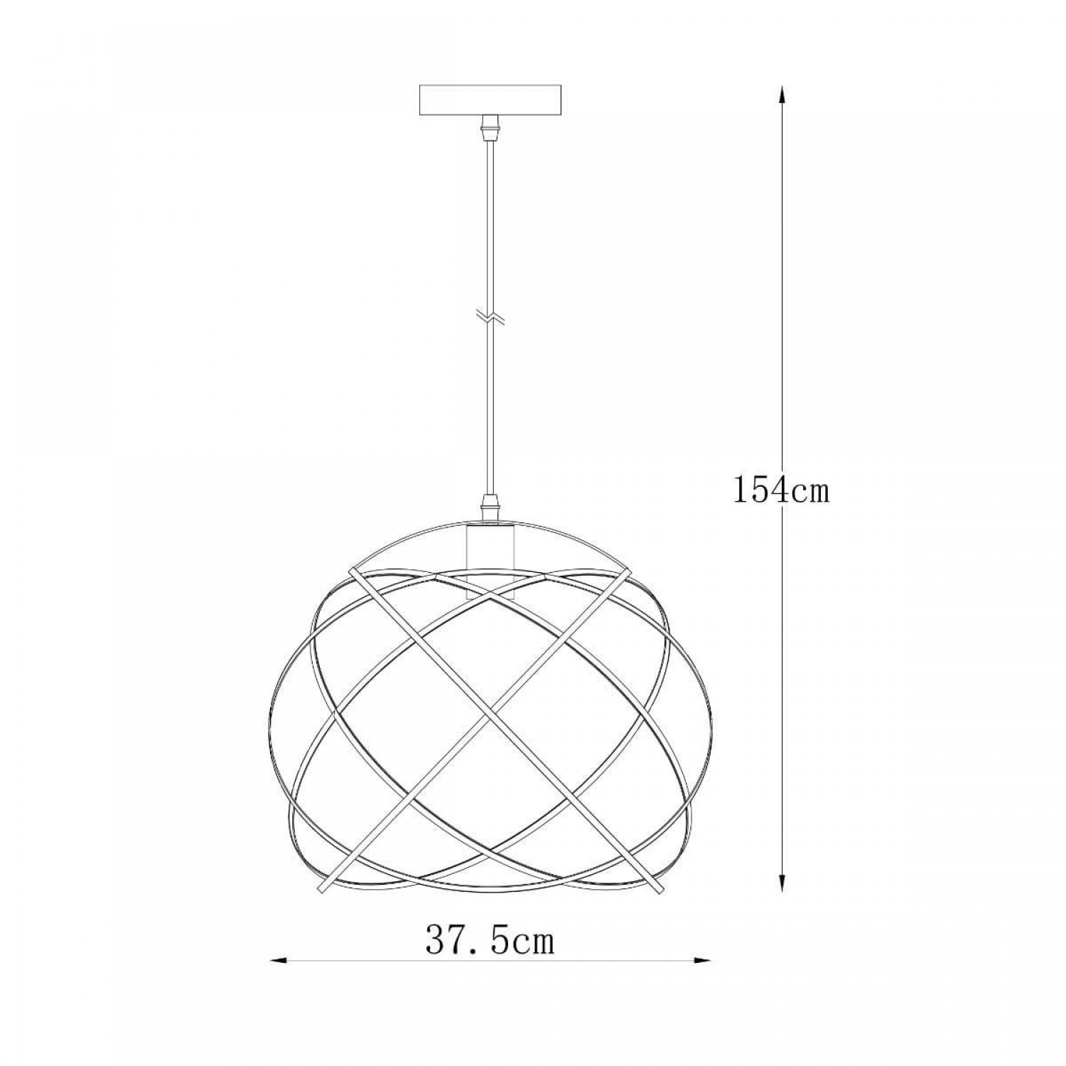 Подвесной светильник Zuma Line GORE A8091