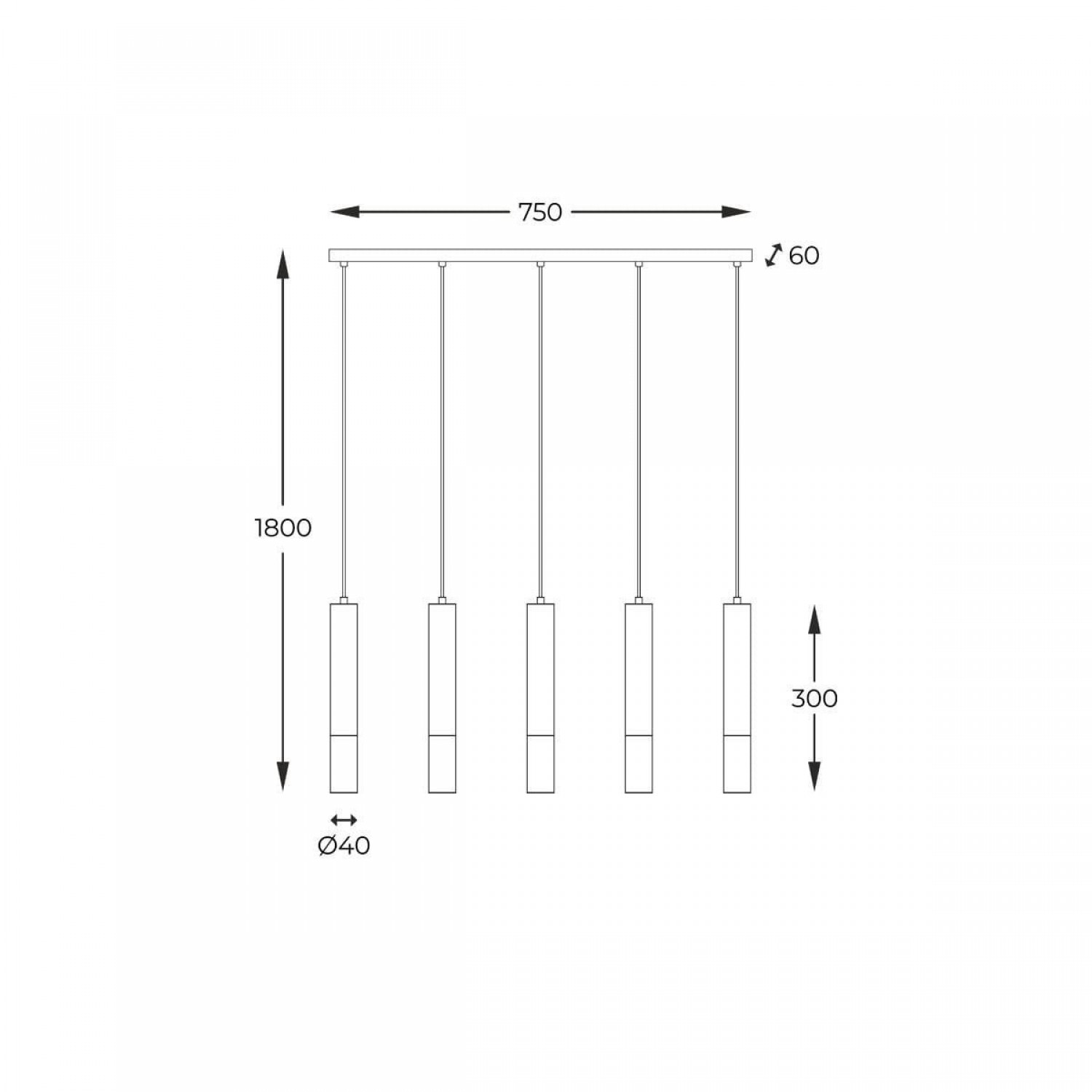 Подвесной светильник Zuma Line MADERA 8620403