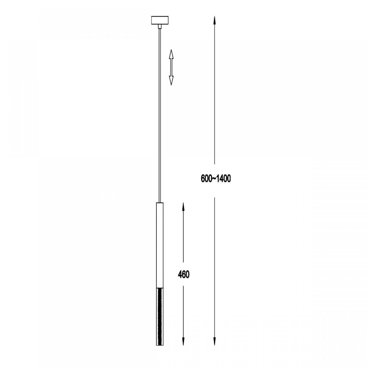 Подвесной светильник Zuma Line ONE P0461-01E-F4F4