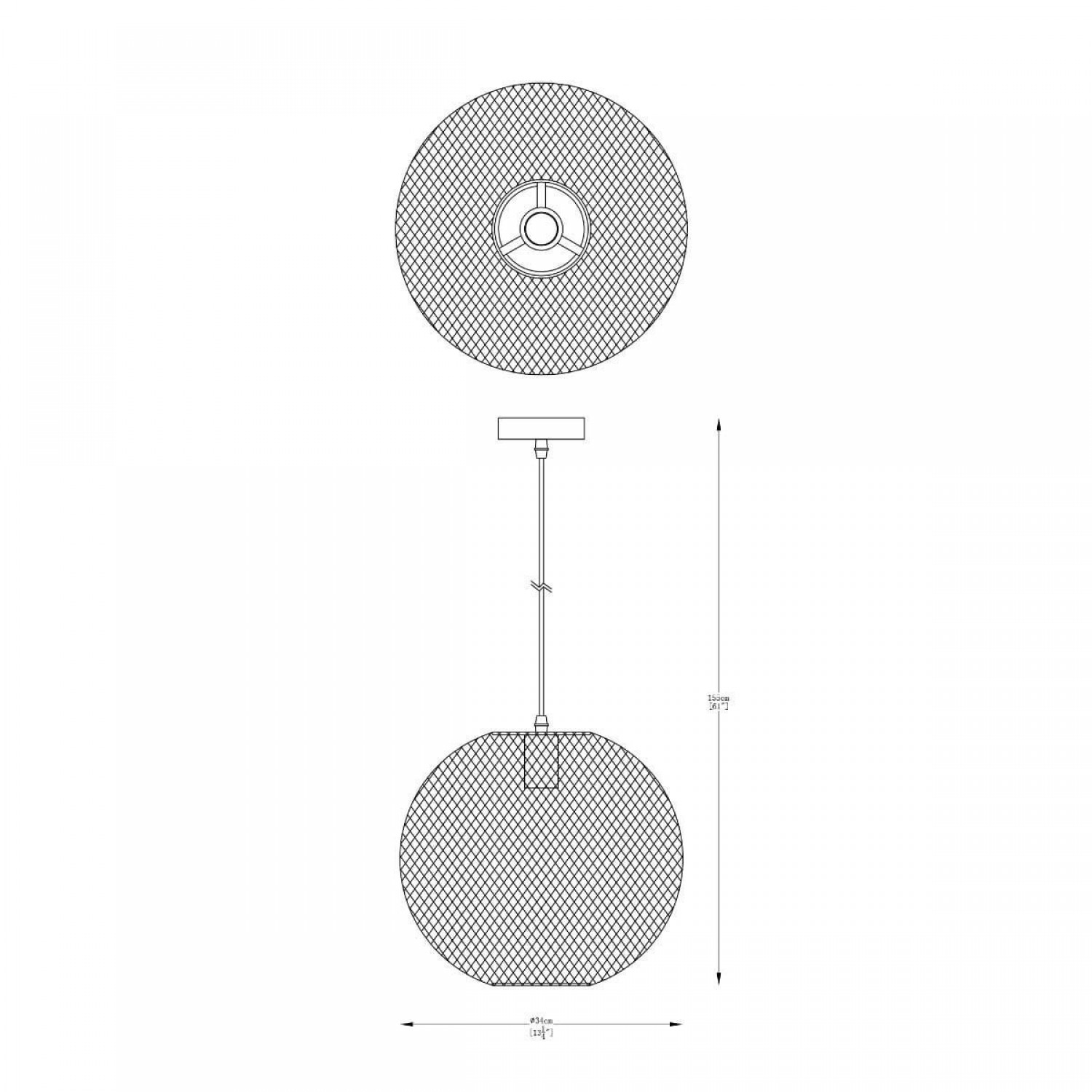 Подвесной светильник Zuma Line ORION A8129L