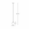 Підвісний світильник Zuma Line Riano P0454-01D-F7AA alt_image