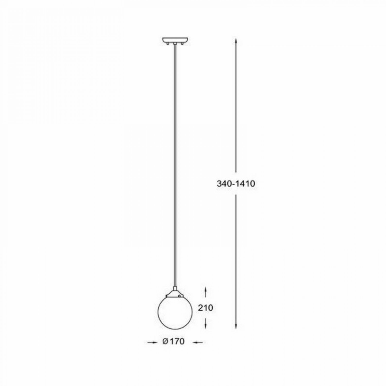 Підвісний світильник Zuma Line Riano P0454-01D-F7AA