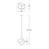 Подвесной светильник Zuma Line Rock P0488-01A-F4HF alt_image