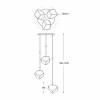 Подвесной светильник Zuma Line Rock P0488-03D-B5AC alt_image