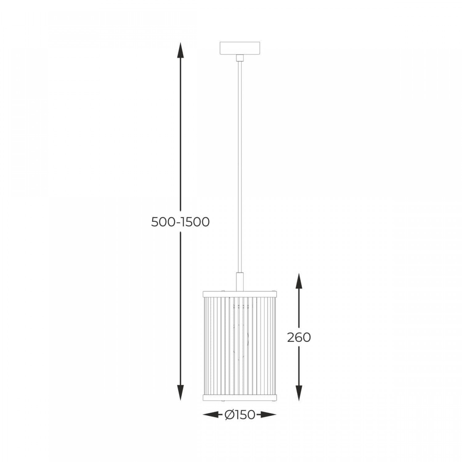 Подвесной светильник Zuma Line SERGIO P0528-01F-P7AC