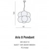 Подвесной светильник AZzardo ARIS 8 PENDANT AZ2057 alt_image