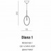 Подвесной светильник AZzardo DIANA 1 AZ2150