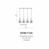 Подвесной светильник AZzardo GORDON 4 LINE  AZ2170 alt_image