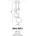 Подвесной светильник AZzardo SILVER BALL 4 AZ2531
