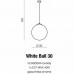 Подвесной светильник AZzardo WHITE BALL 30 AZ2516