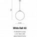Подвесной светильник AZzardo WHITE BALL 40 AZ1328