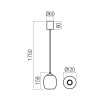 Подвесной светильник Redo Khadi 01-3486 alt_image
