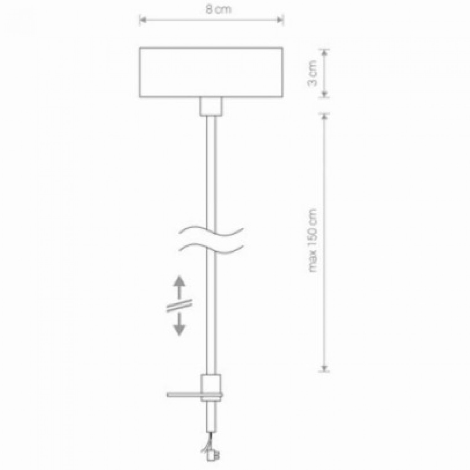 Підвіс для трекової системи Nowodvorski PROFILE POWER SUPY KIT 9238