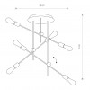 Потолочная люстра Nowodvorski AXIS VI 9297 alt_image