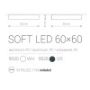 Потолочный cветильник Nowodvorski SOFT LED GRAPHITE 60X60 9528 alt_image
