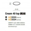 Стельовий світильник AZzardo Cream 40 Top Smart AZ3533 alt_image