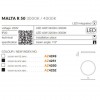 Стельовий світильник AZzardo MALTA R 50 4000K BK AZ4252 alt_image